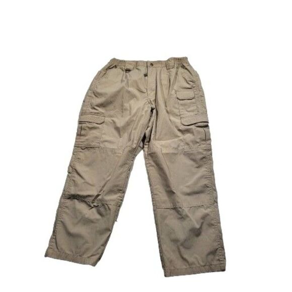 Propper Tactical Khaki Utility Cargo Pants Men Sz 40/30 Outdoor Camping Workwear - Picture 1 of 7